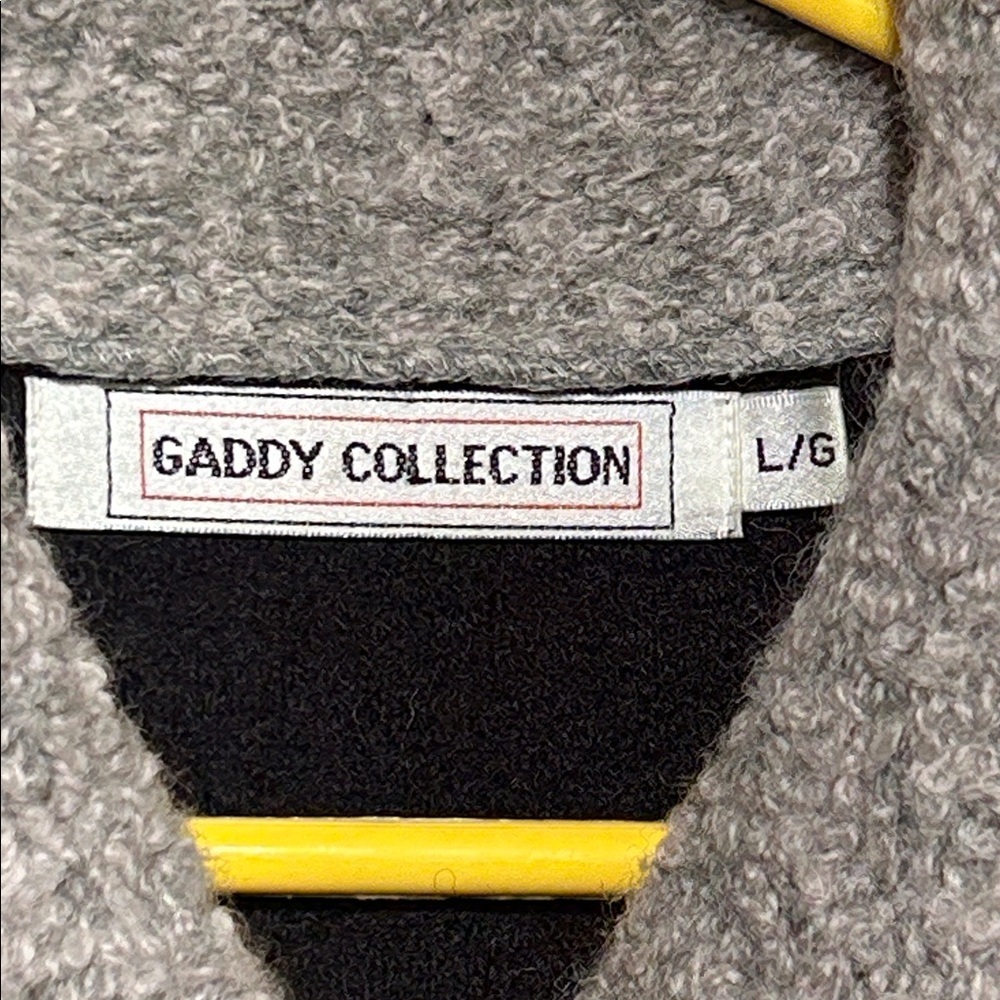 💕Beautiful Gaddy collection Women's black and Gray Wool Jacket - Picture 4 of 7